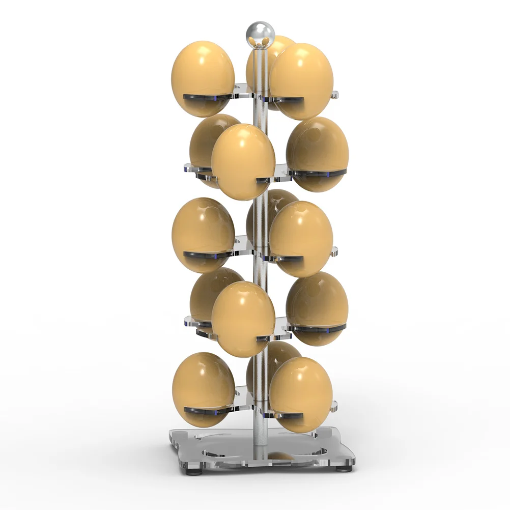 

Egg Holder Tree Acrylic Portable Multifunctional Kitchen Display Rack Egg Storage Shelf Chocolate Organizer Transparent