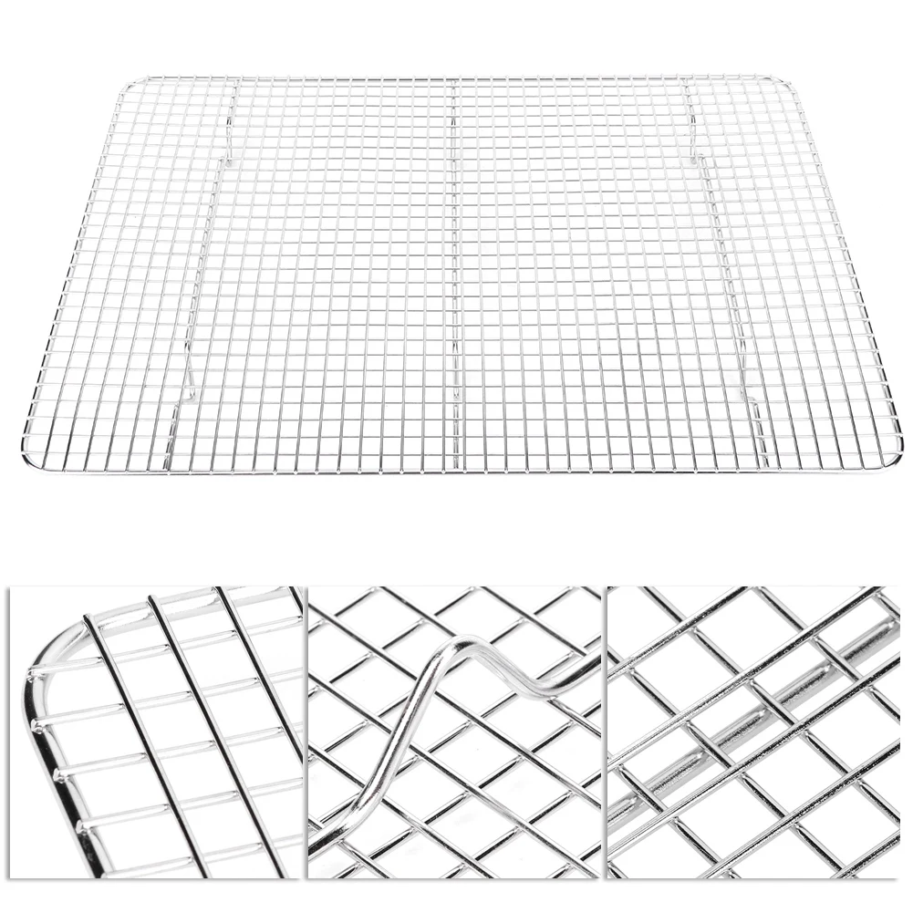 Draining Rack Tray  Pan Grid Chef Cooling Rack  Cooling Rack Roasting Rack Baking Rack for Oven Baking Cooking BBQ