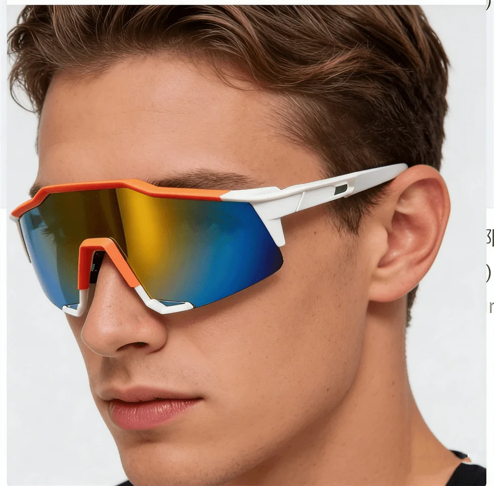 

High-grade Cycling Sunglasses Summer Integrated Women's Windproof Sun Glasses Outdoor Sports Gift MJ0588