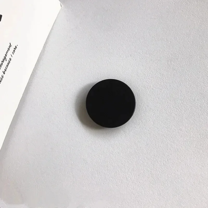 1-5 stuks vingerringhouder standaard voor Samsung ondersteuning telefoon mobiele telefoons grip tok opvouwbare effen kleur zak socket beugel