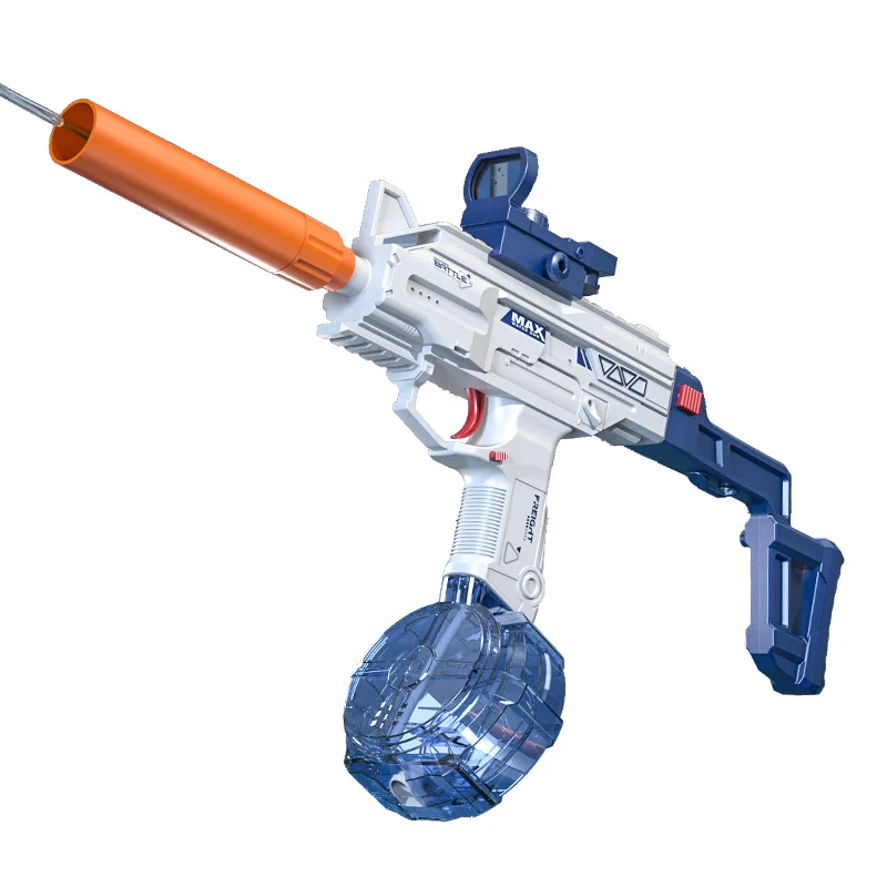 Uzi Water Gun Toy Portable Water Gun Automatic Water Spray Gun Toys Electric Burst Water Gun Children Outdoor Water Fight Toys