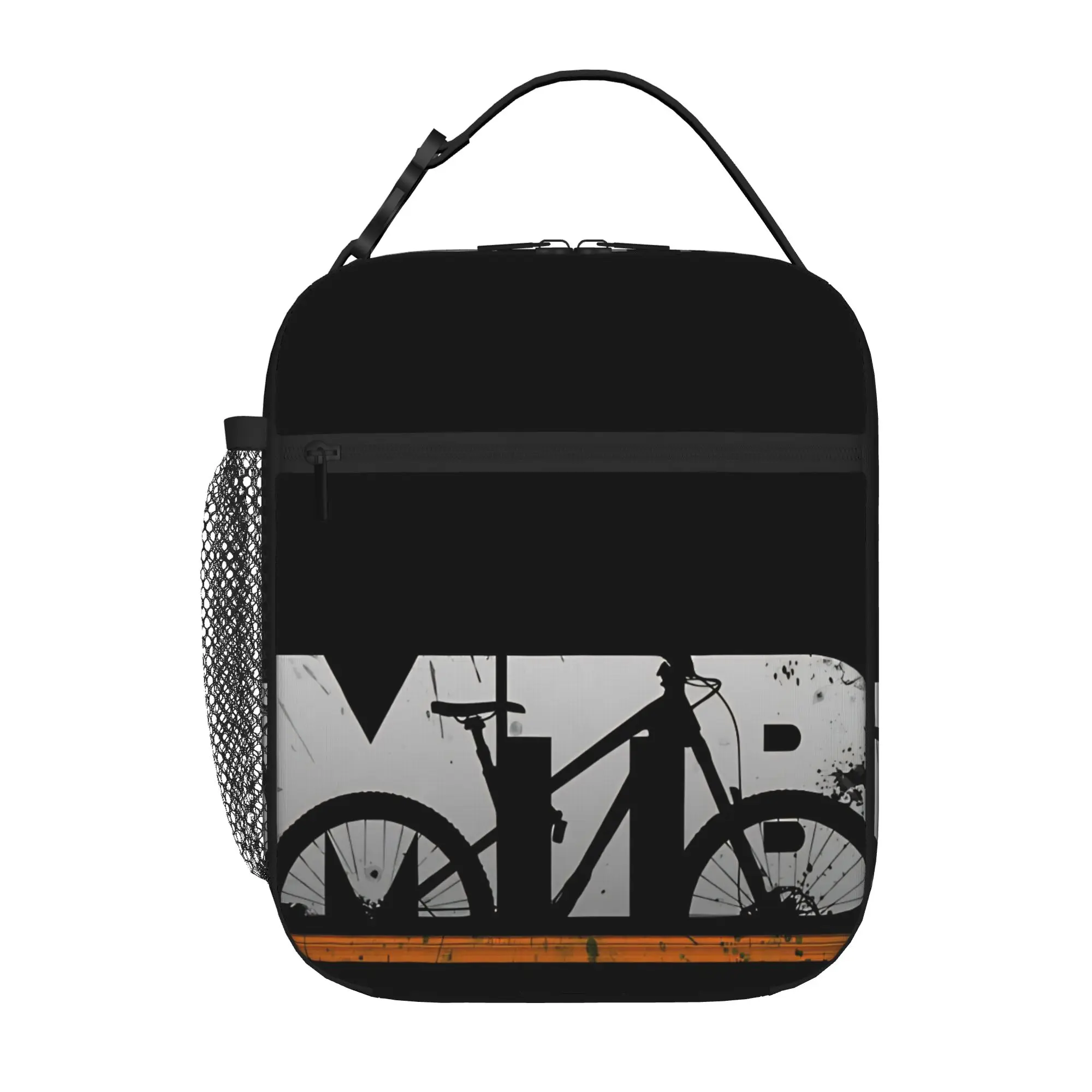 MTB Picnic Bag Cool MTB Mountain Bike Mountain Bike Downhill Gift  Zipper Closure Super Quality Personalised Leakproof Lunch Bag