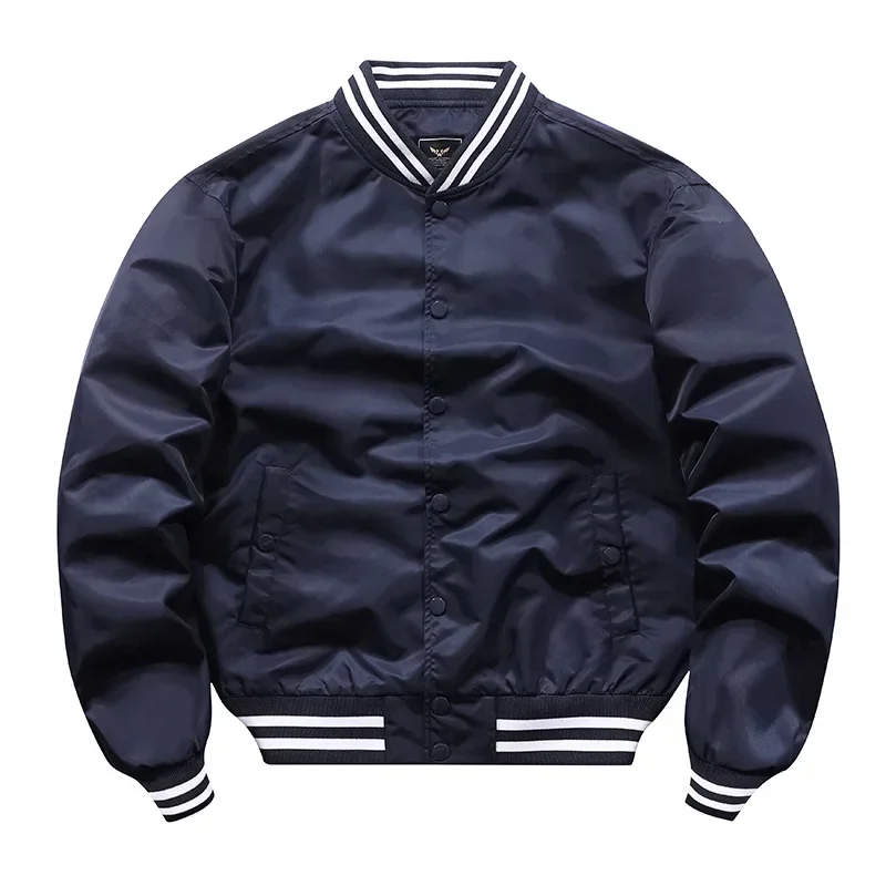 unload Green Baseball Jersey Men's Spring and Autumn 2023 Outdoor Leisure Pilot Bomber Jacket Couple Sports School Team Jacket