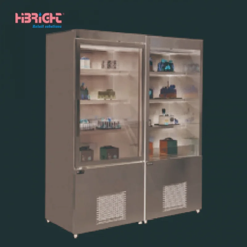 custom.Highbright Customized LED Lighting Energy Saving Large Storage Space Upright Bakery Showcase Floor Display Refrigerat