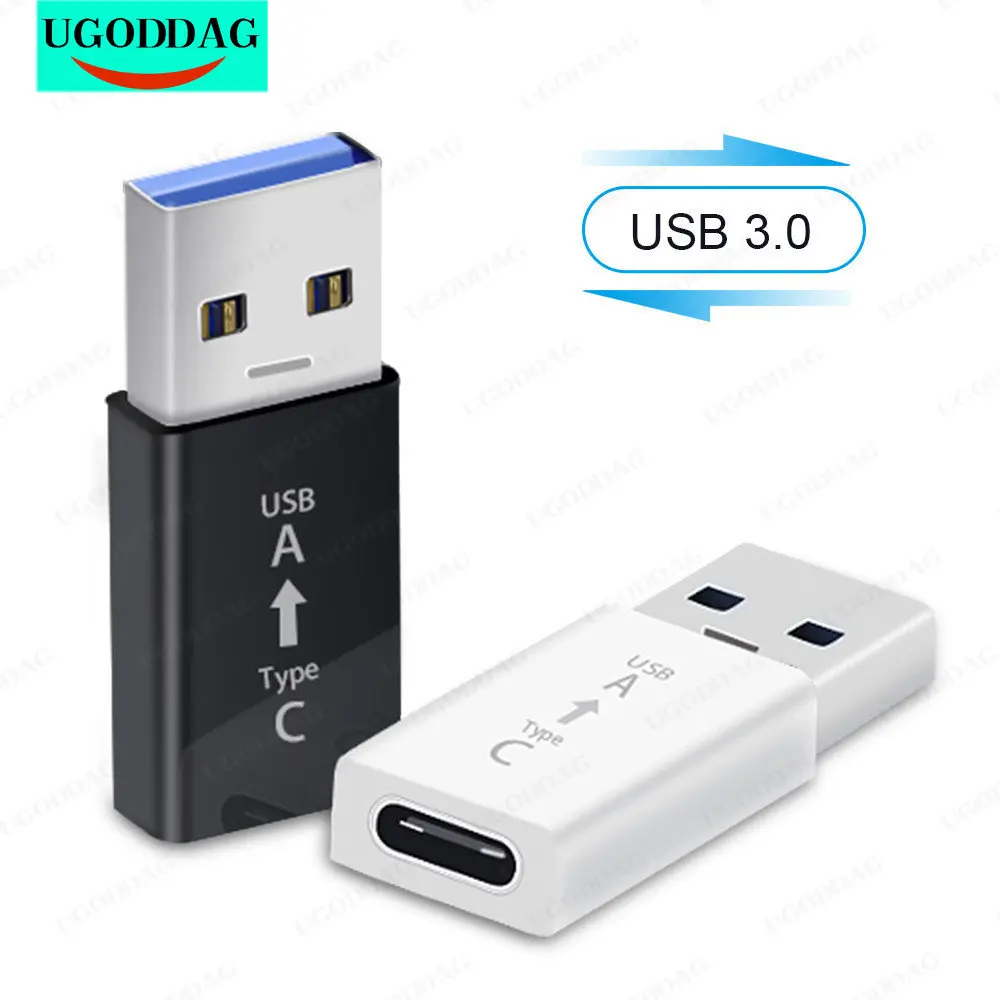 Usb 3.0 Naar Type-C Adapter Otg Converter Thunderbolt 3 Type-C Adapter Otg Kabel Voor Macbook Pro air Samsung S10 S9 Usb Otg