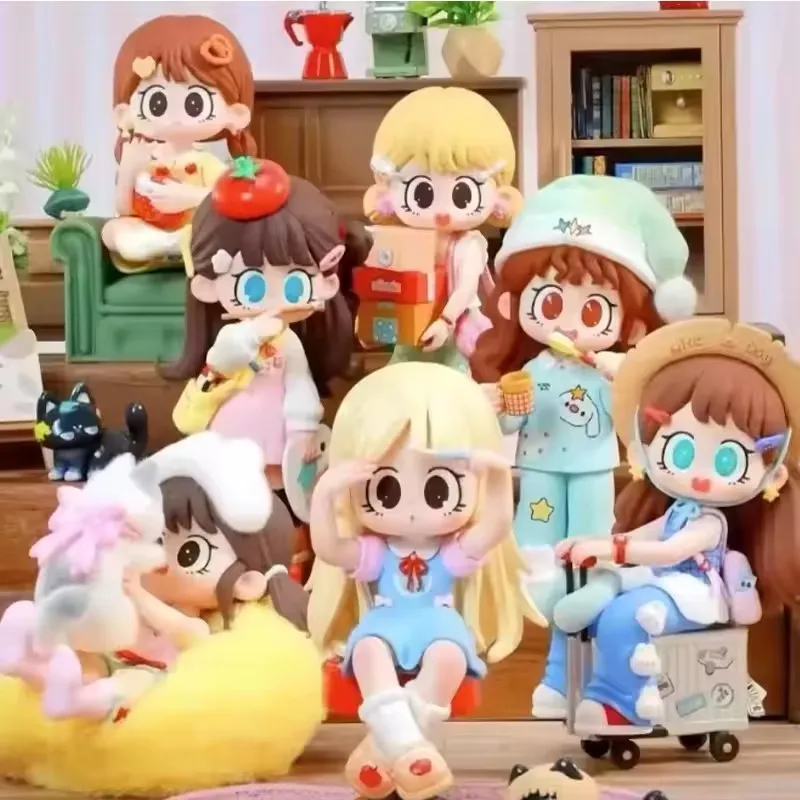 

Подлинная серия Milay Daily Times, слепая коробка, милые фигурки, игрушки, загадочная коробка, настольный орнамент, куклы-сюрпризы, подарки для девочек