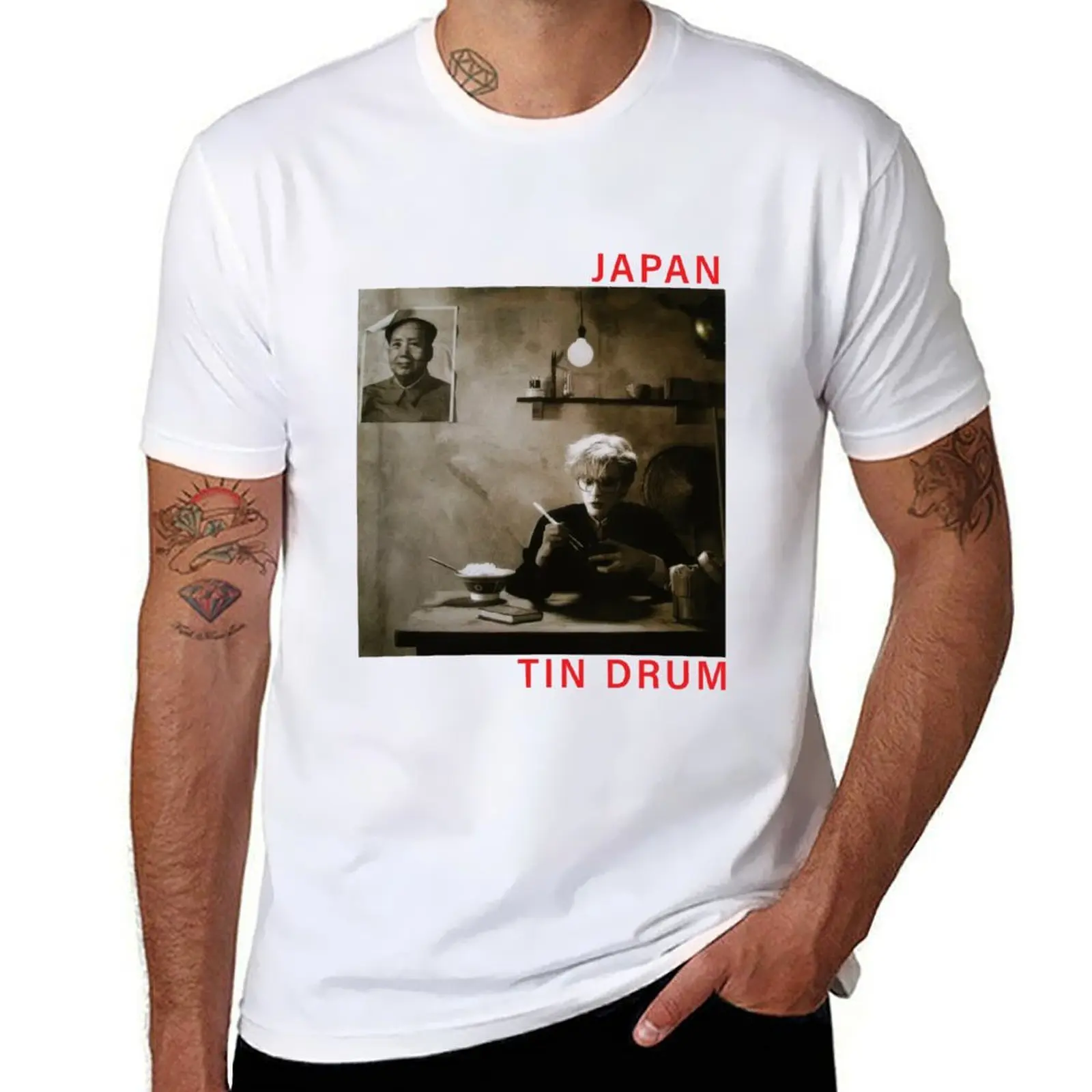 Tin drum Japan T-Shirt cotton t shirts high quality cotton t shirts man 100% man t shirts graphic T-Shirt