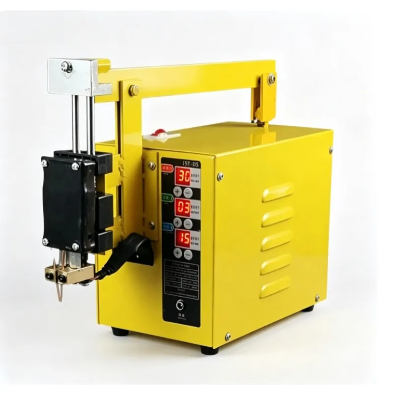 Mini 18650 Battery Spot Welder Foot Pedal Automatic Press Down Welding Machine for Nickel Strip Household 220V Battery Pack