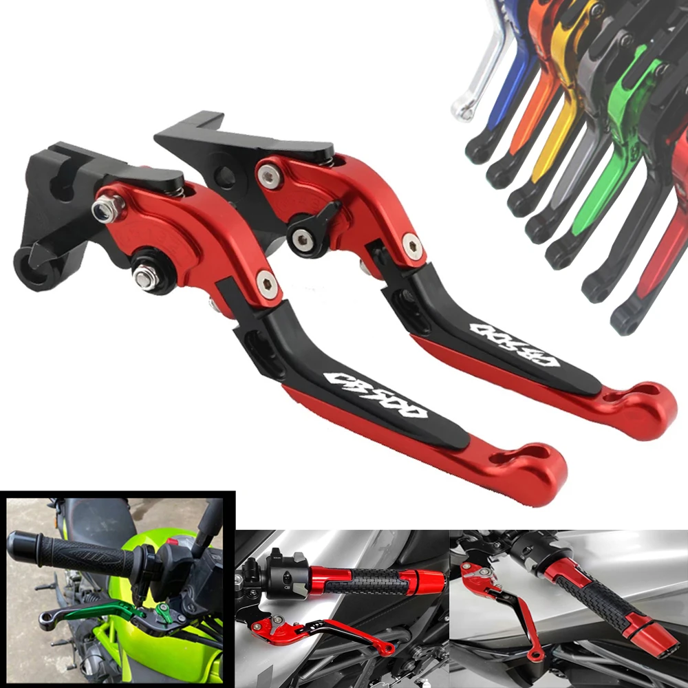 For HONDA CB 500 CB500 1998 1999 2000 2001 2002 2003 98 99 00 01 02 03 Motorcycle Adjustable Brake Clutch Lever Levers Folding