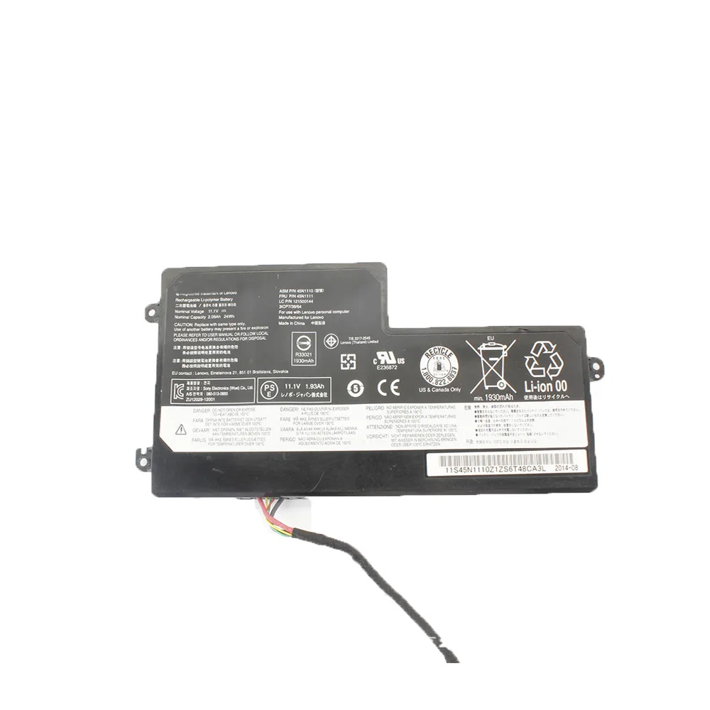 Imagem -02 - Original Nova Bateria do Portátil para Lenovo Thinkpad T440 T440s T450 T450s X240 X250 X260 45n1110 45n1111 11.1v 24wh X240