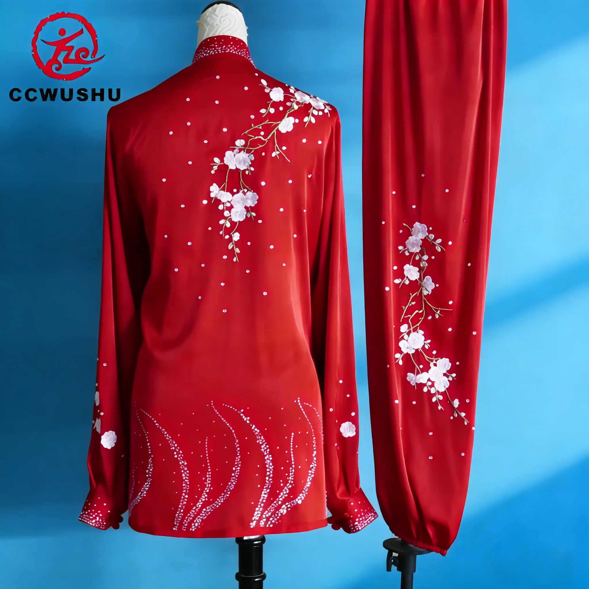 Tailor-Made Clothing for Martial Arts Competition, Embroidered Clothing, Wushu clothes, Taichi, Taiji, Changquan Uniform CCWUSHU view 5