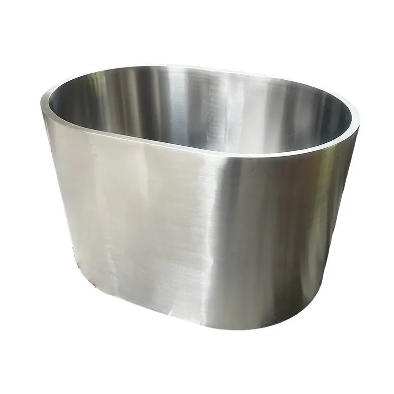 304 Stainless Steel Bathtub Single or Double Layer Thermal Insulation Integrated Drainage for Adult Bathroom Use