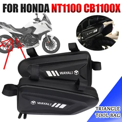 For HONDA NT1100 CB1100X NT 1100 CB 1100X X 2022 2023 Motorcycle Accessories Side Bag Fairing Repair Tool Storage Triangle Bags