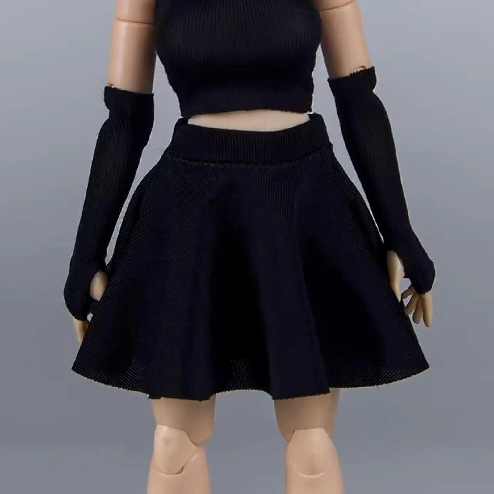 1:12 Scale Action Figure Clothes Short Skirt Fits 6