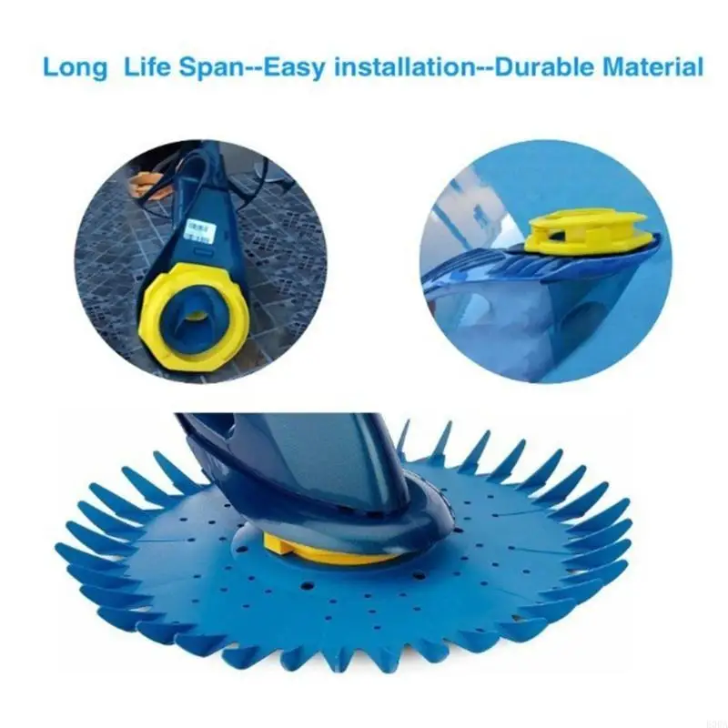 Pool Cleaner Finned Seal Disc Skirt Foot Pad W83275 W70327 W72880 for Zodiac G3 