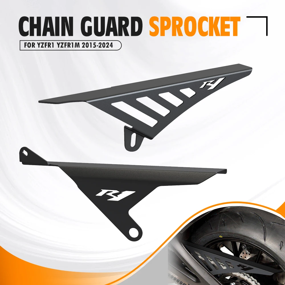 

For Yamaha YZF R1 YZFR1 2015-2024 2023 2022 2021 2020 2019 2018 2017 2016 Motorcycle Chain Guard Cover Protecto YZF R1M YZFR1M