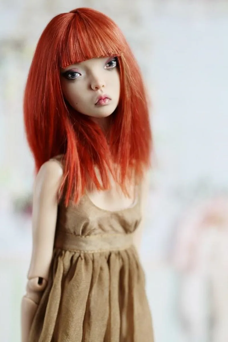 new BJD sd doll 1/4 39cm Height Slim gift Russian show joint give eyes advanced resin spot makeup Free shipping