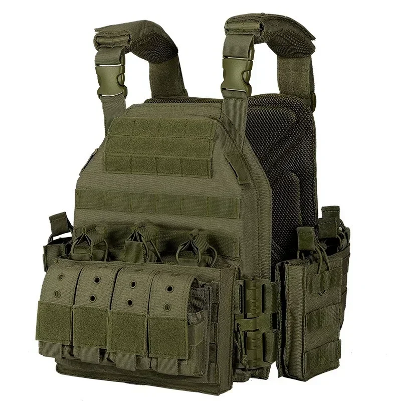 

Multifunctional Quick Dismantling Vest Supplies Wear Resistant Exploration Equipment Multi Functional 1000D Nylon Plate Carrier