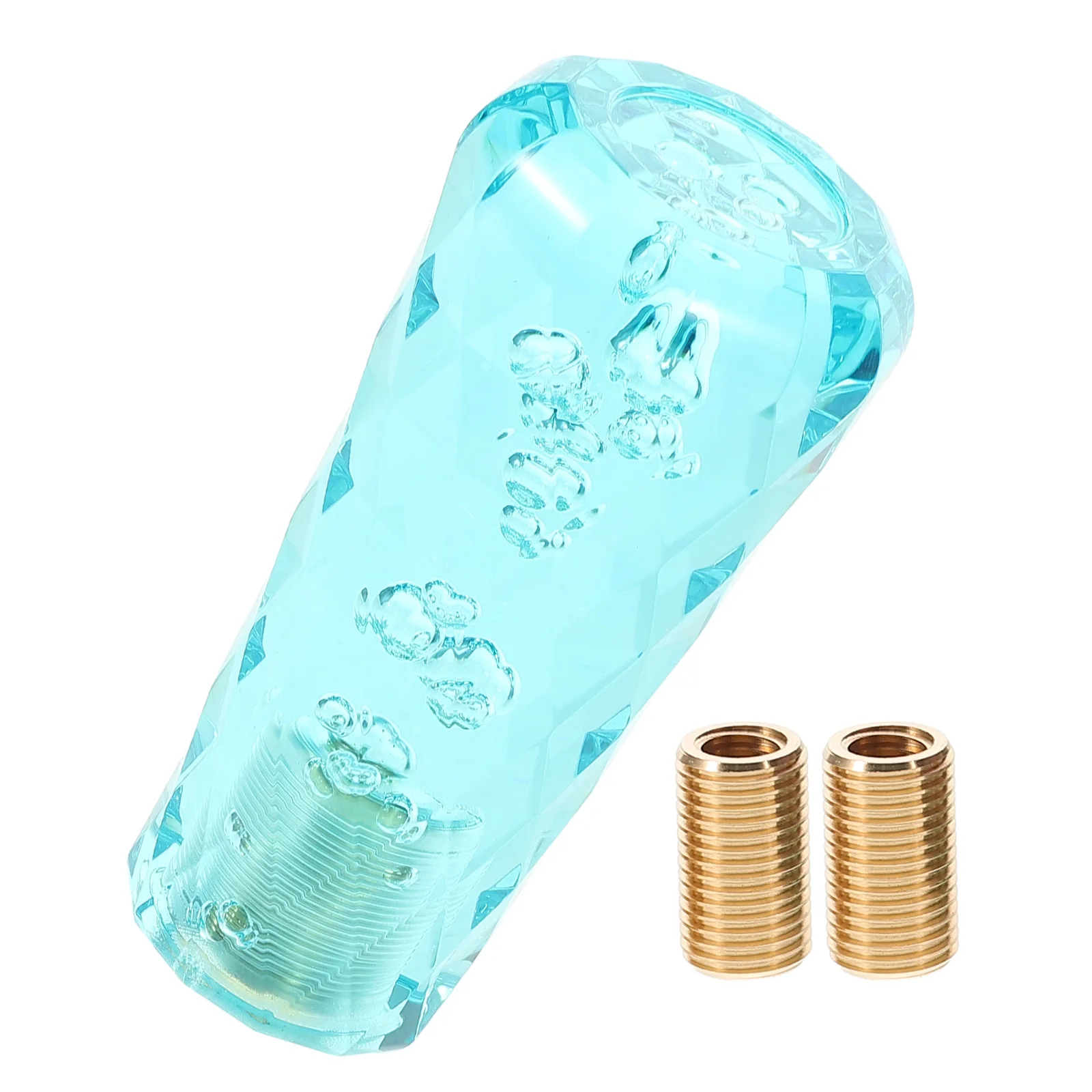 

Crystal Shift Knob Manual Automatic Gear Stick Lever Transparent Head Lighting Function Car Interior Upgrade