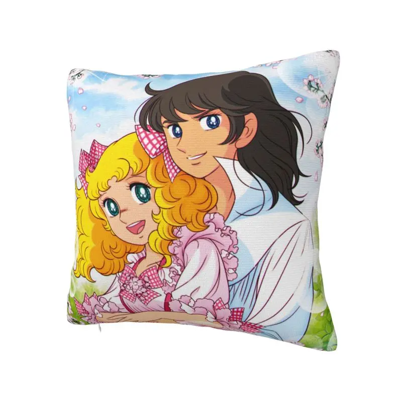 Candy Candy Luxury Throw Pillow Cover Decoracion Salon Case Anime Manga Cartoon Girl Car Cushion