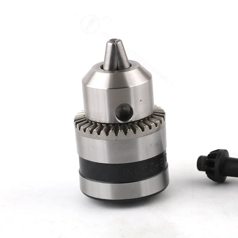 Power Drill Chuck, Hand Tighten Metal Drill Chuck, Round Square Shank Adapter for Electric Hammer Drill, Power Tool Accessories