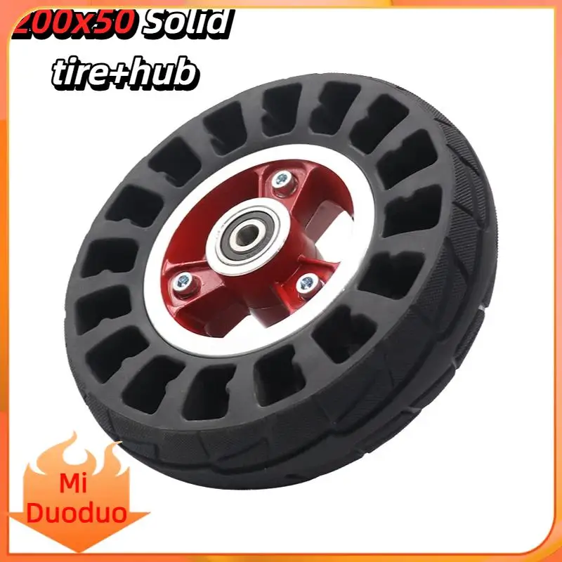 

Высококачественная цельнолитая шина 200X50 (8 дюймов) для электросамокатов и инвалидных колясок