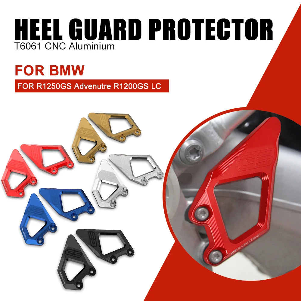 

For BMW R1200GS R1250GS ADVENTURE R 1200GS R1250 GS LC Advenutre Motorcycle Accessories Rear Heel Guard Foot Peg Rest Protector