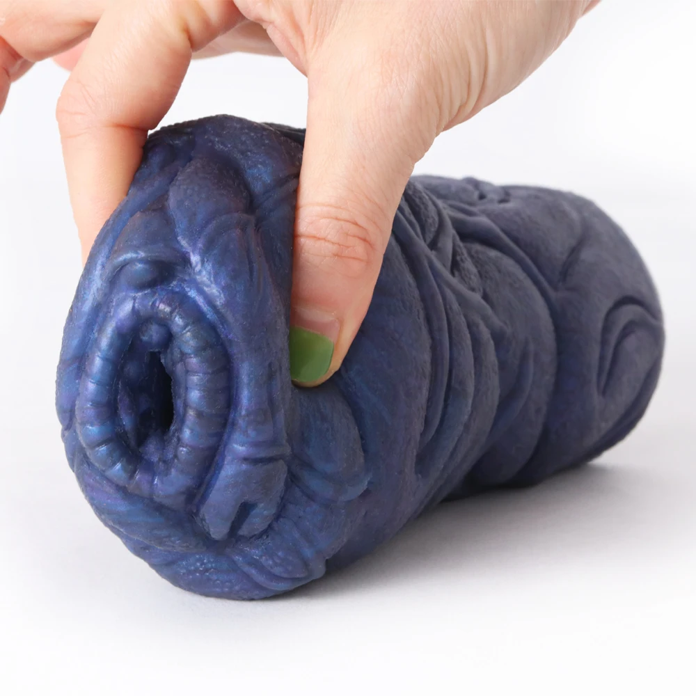 GEEBA Male Masturbators Cup Realistic Soft Stick Pussy Silicone Vagina Animal Deep Throat Tight Anus Sex Toy For Adult 18+