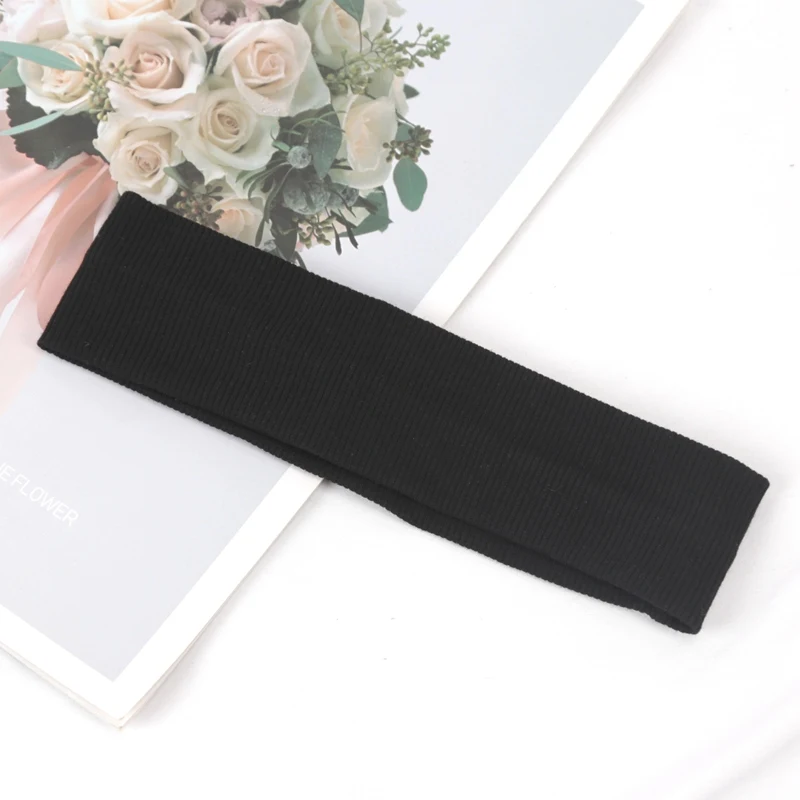 Unisex Elastic Running Hair Bands, Headband Sports, Yoga Hairband, Mulheres e Homens, Maquiagem Moda, Cabelo Hoop, Headwrap, Acessórios para Cabelo,