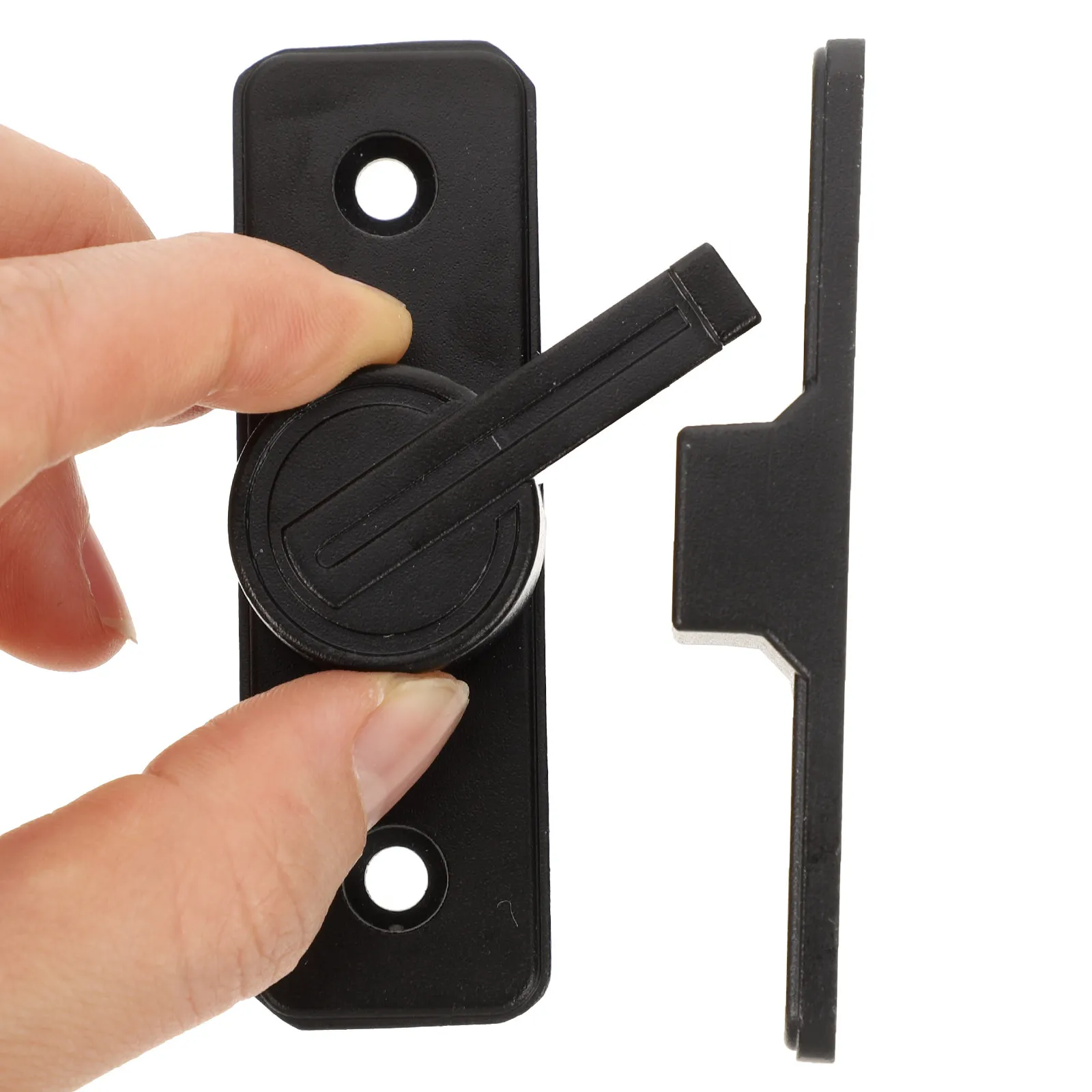 

Засов для амбарных дверей, поворотный на 90 градусов, усиленный замок для раздвижных ворот, амбаров, жалюзи, гаражей, сараев, защитный фиксатор