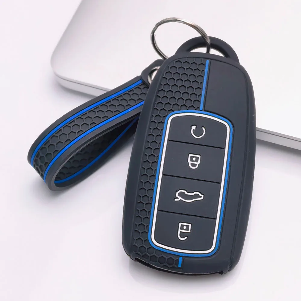 Key Fob Cover for Chery Tiggo 8 Pro Tiggo 7 Pro For Chery Omoda 5 For Exeed TXL TX VX LX with Keychain Anti-Scratch Shockproof