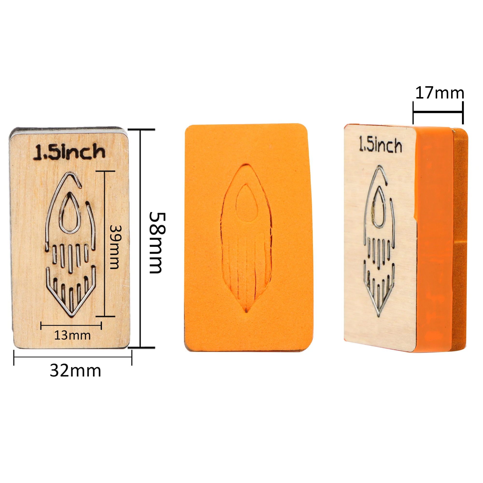 Diy Knife Mold Earrings Wooden Cutting Dies Non-woven Leather Cutting For Common Big Shot And Machines Scrapbook Die Cut