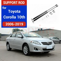 Barras de puntal de choque de resorte de soporte de elevación de coche, varilla hidráulica para Toyota Corolla Axio 2006 2007 2008 2009 2010 2011-2019 E140/150 10