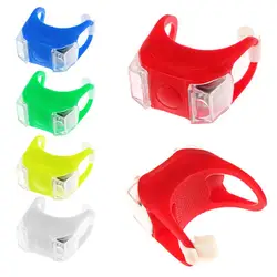 Bicycle Frog Taillight Silicone Cycling Warning Light Bike Rear Light Waterproof Bike Seatpost LED Light Bike Accessories