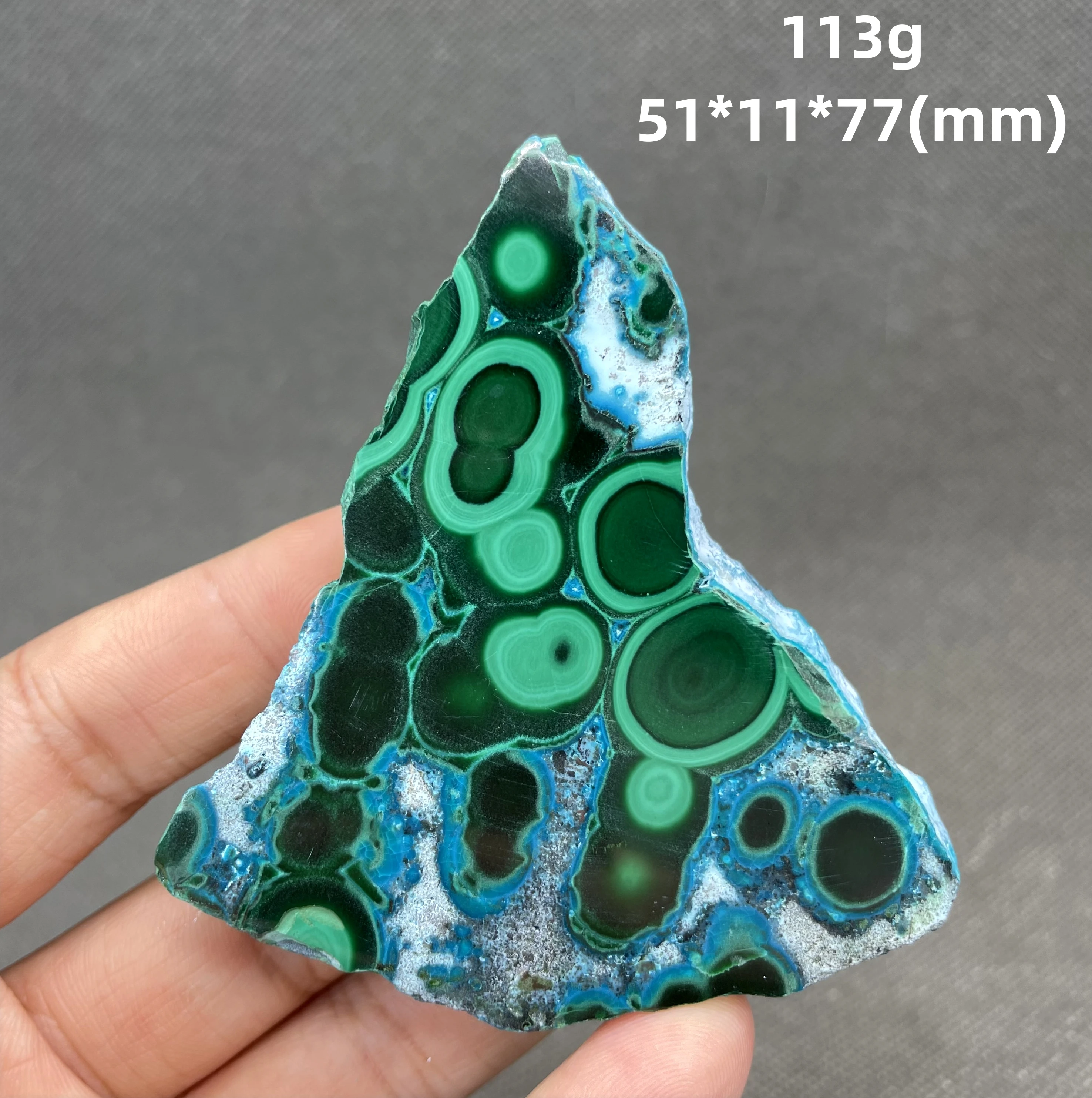 

Best design! 100% Natural chrysocolla polished mineral specimen slice rough stone quartz Stones and crystals Healing crystal