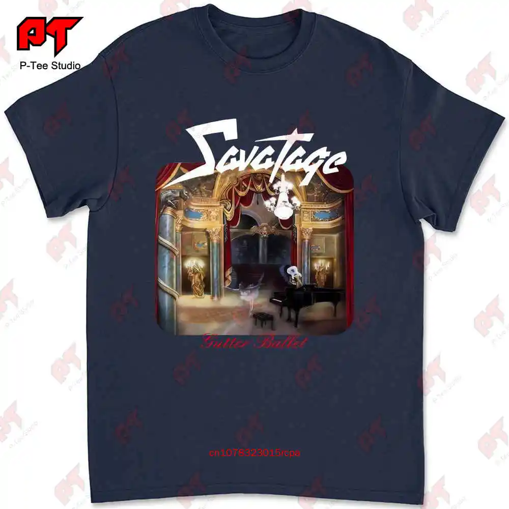 Savatage Gutter Ballet Black T Shirt Jon Oliva Heavy Progressive Metal Rage T44C