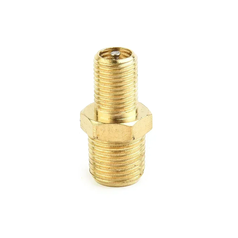 2pcs 1/8 Inch NPT Solid Brass Air Compressor Tank Fill Valve Anti-rust Hexagonal Valves W/ Installed Core Black Plastic Cap