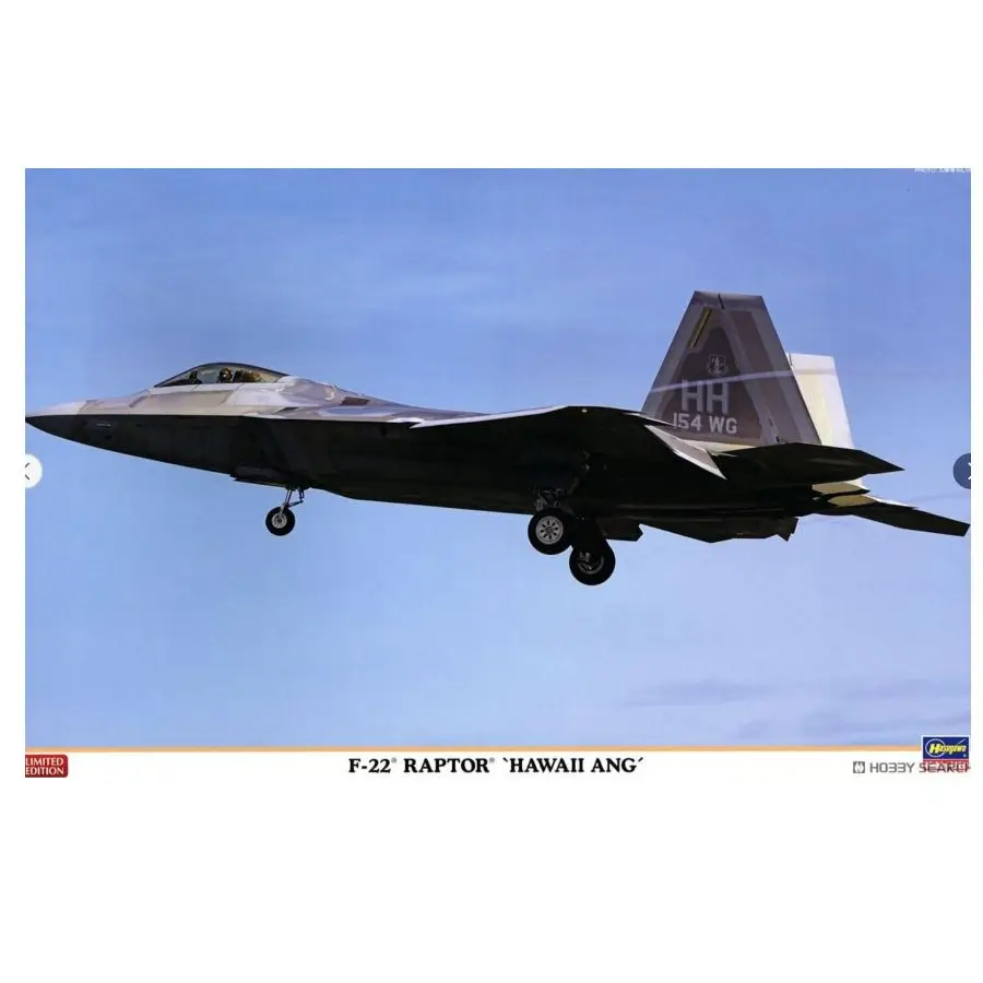 

Комплект сборной модели HASEGAWA HA07555 1/48 F-22 Raptor `Hawaii ANG`Fighter