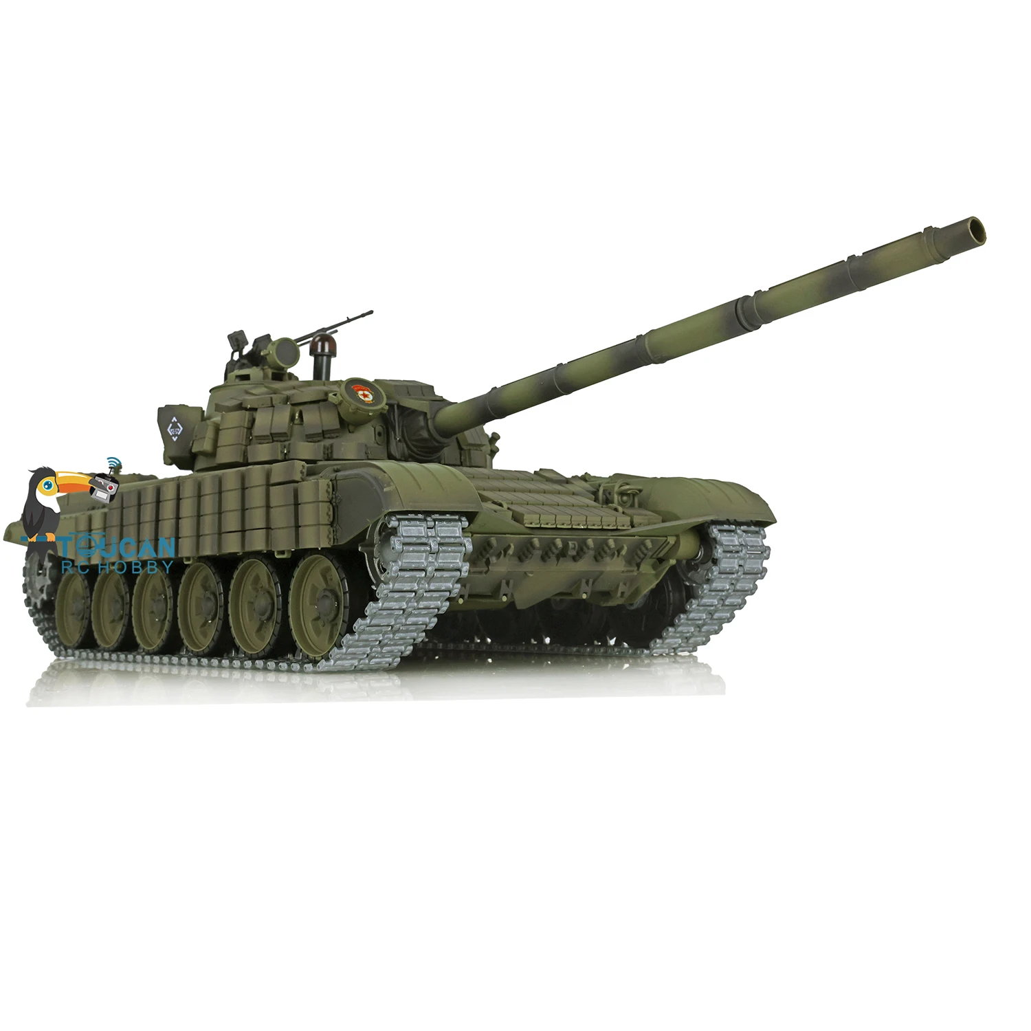 US Stock Henglong RC Tank T72 1/16 Scale TK7.0 Metal Battle Electric Tank Tracked Vehicle Gift Toys