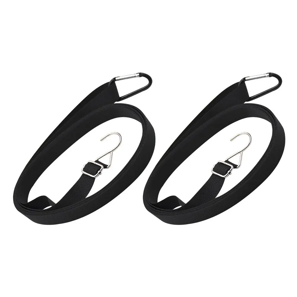 

2Pcs Compact Windproof Car Cover Straps Rubber Elastic Fixing Rope for Car Cover Securing Outdoor Wind Protector Strap Reliable