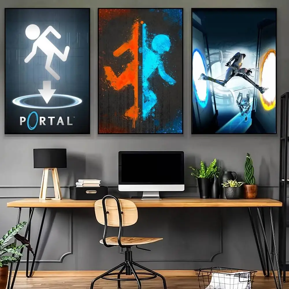 لعبة بوابة ملصق طباعة كوك المطبوخ الرسم على لوحات القماش الجدارية لغرفة المعيشة غرفة نوم ديكور المنزل #5