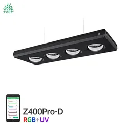 Z Series Pro Z400 40CM Full Spectrum LED Aquarium Light RGB + UV Water Grass Native Fish Stream Tank Lighting