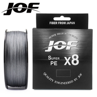 JOF 8 Strands Braided Fishing Line Multifilament 150M 300M 500M Carp Fishing Japan Pe Line Braided Wire Sea Fishing Accessories