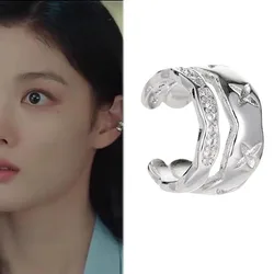 TV Series My Demon Kim You Jung Cosplay Ear Clips Unisex Punk Luxury Earrings Jewelry Accessories Gifts