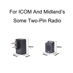 Walkie Talkie Hands-Free Bluetooth Adapter BT Module For Icom IC F4 F20 F21 F22 F33 F34Midland G5, G6, G7, G8, G9, G10GXT Series
