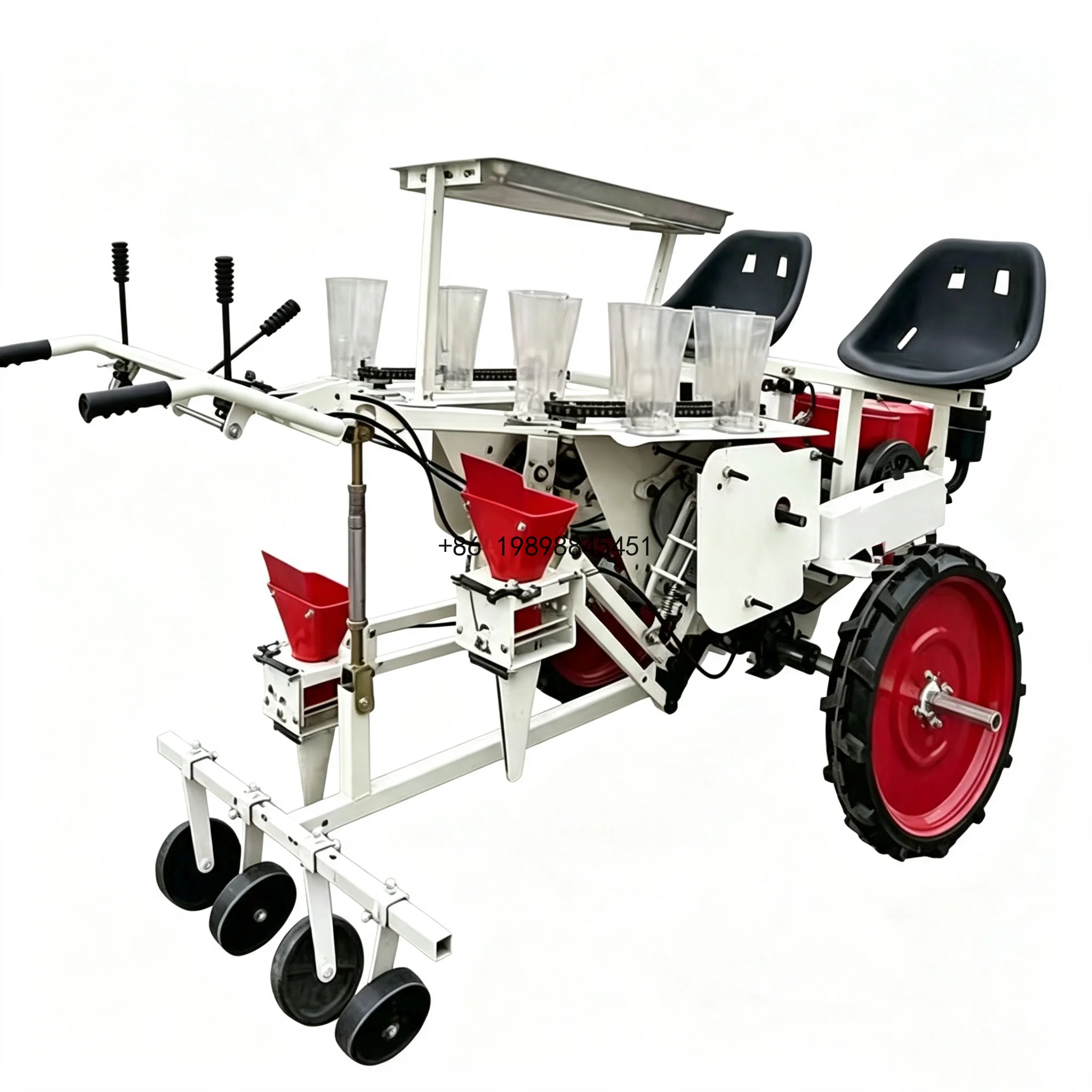 Vegetable Transplanter Planting Equipment Vegetable Transplanting 2 Row Seedling Planter Seedling Transplanter