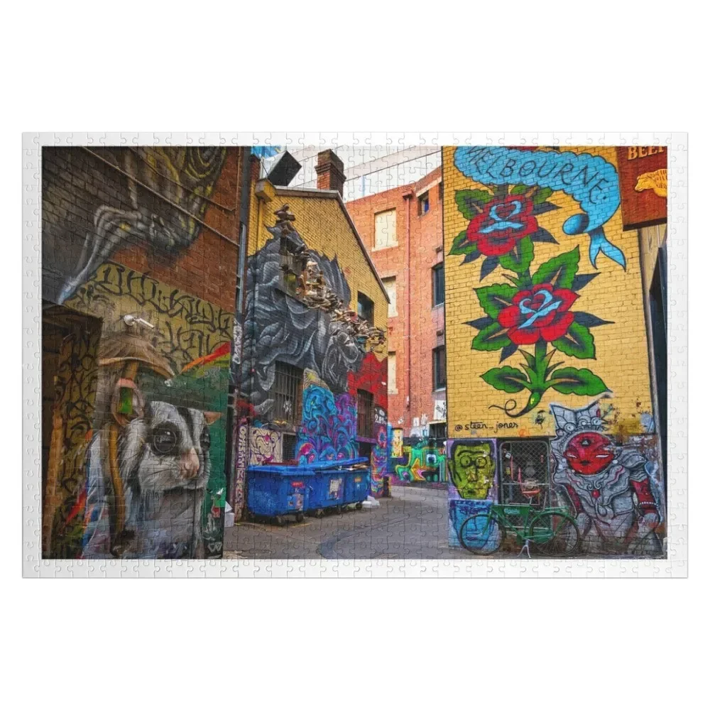 

Melbourne Street Art Jigsaw Puzzle Customized Picture Customized Photo Puzzle