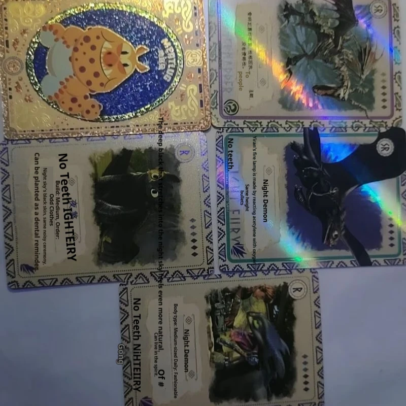 Kayou How To Train Your Dragon Ride The Wind Edition Series1 Dragon Seeking Collectible Trading Cards Hobby Gift