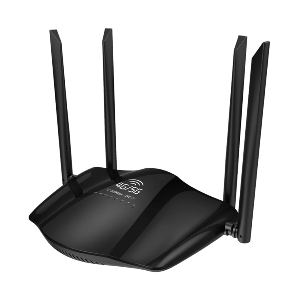 4G LTE WIFI Router 300Mbps 3LAN CPE CAT4 32 Wifi Users RJ45 LAN Wireless Modem 5G Mifi Sim Card With 4 Antenna Portable Network