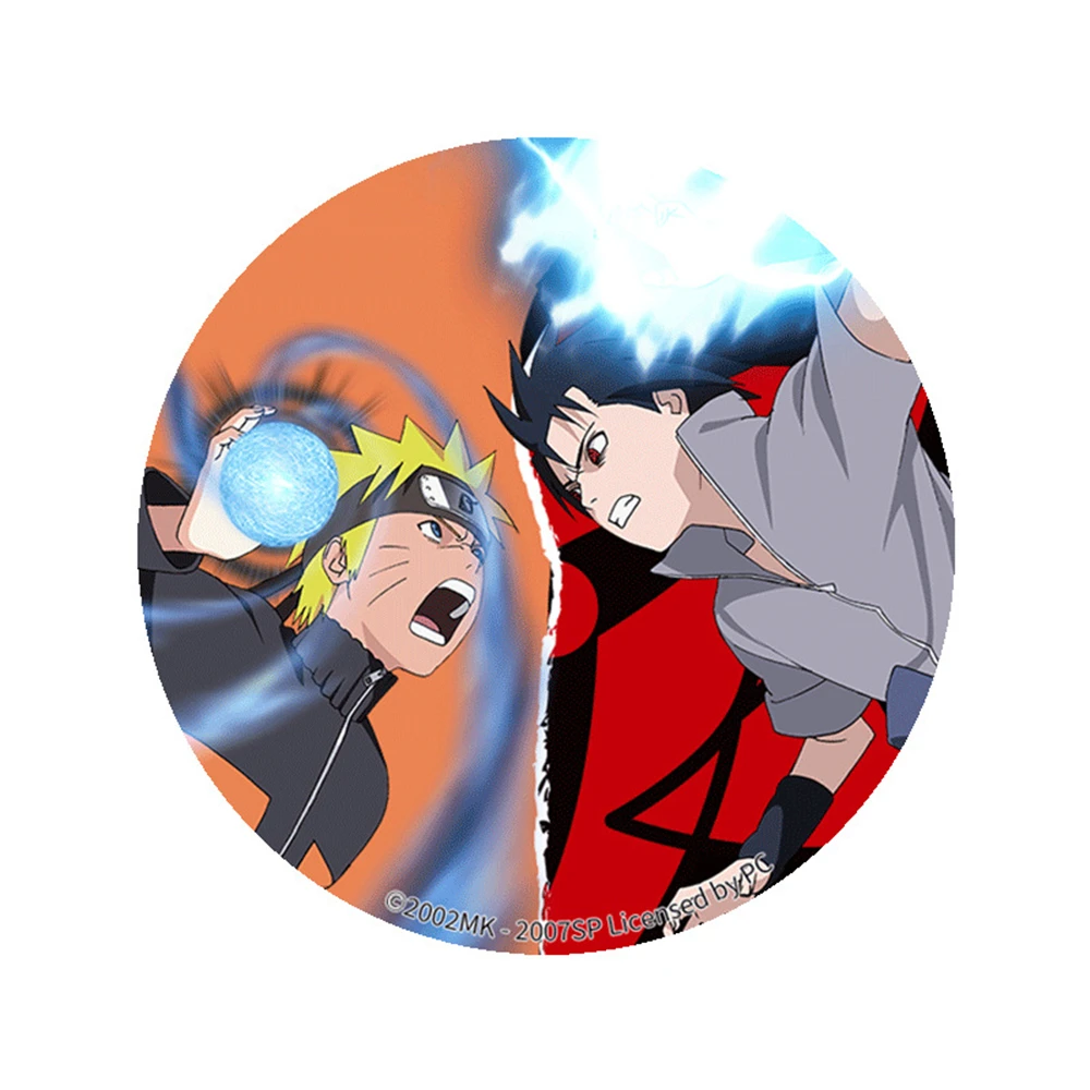 Anime Uzumaki Naruto Uchiha Itachi Madara Might Guy Hatake Kakashi Cosplay Kostüm Abzeichen Pin SPTE Weißblech Brosche Zubehör